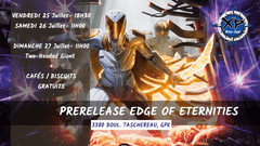 Prerelease Edge of Eternities Samedi 11h00 XP R.S